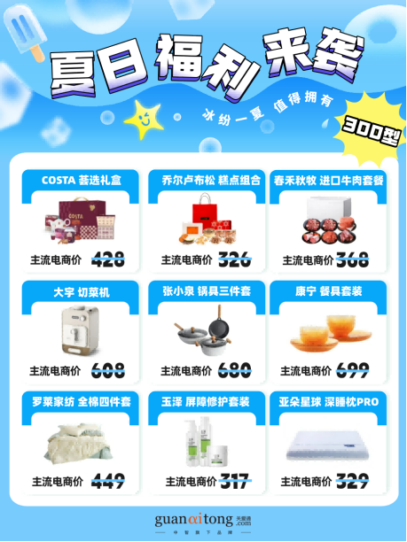 40℃+高溫生存指南｜碼住這波夏日福利好物，50檔起承包整個夏天！